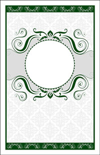 Wedding Program Cover Template 13C - Graphic 12